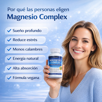Magnesio Plux™ 2x1 1000mg 8 tipos de magnesio en 1💊⚡️