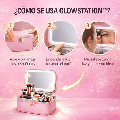 GlowStation™I Maquíllate Como Profesional, En Cualquier Lugar