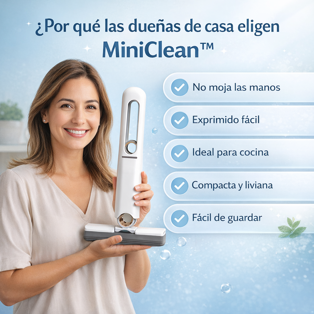 MiniClean™ | Dile Adios a la Suciedad en Segundos