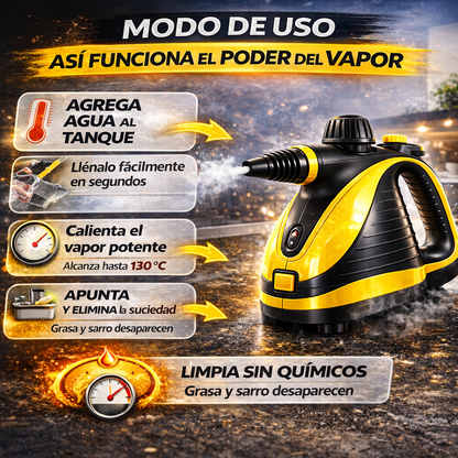 VapoElite™| Adiós grasa, sarro y suciedad en segundos